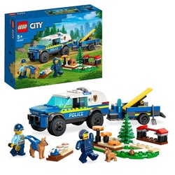 LEGO City 60369 Mobiles Polizeihunde-Training, Spielzeug-Auto