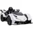 ES-Toys Lamborghini V12 Vision Gran Turismo Elektroauto weiß (12V7AH)