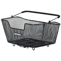 Basil Unisex – Erwachsene Base M Fahrradkorb, schwarz, 10
