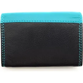 lemasi Mini Geldbörse Unisex schwarz/türkis