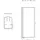 FA-Bausysteme Walk-In Glas Dusche Klarglas 80 cm