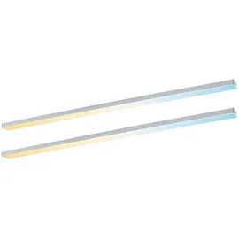 Paulmann 98621 LED Unterschrankleuchte Inline 2x6W 550x26mm 2x500lm 24V Chrom matt