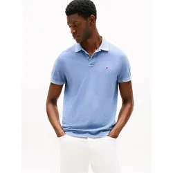 Poloshirt »GARMENT DYE REG POLO«, leicht gewaschene Optik, Gr. S, Brisk Blue, , 60556263-S
