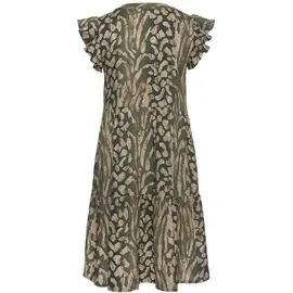 LASCANA Sommerkleid Animalprint Grün 36