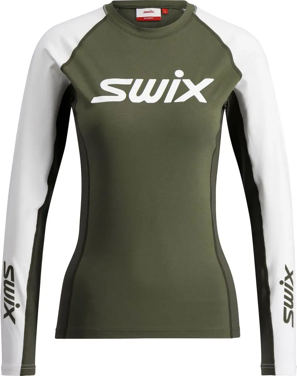 Swix Racex Dry Long Sleeve W olive/ agave green (48105) L