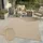 Carpet City Outdoor Teppich Wetterfest Balkon Terrasse Braun 100x200 cm - Meliertes Muster, Flachgewebe, Sisal-Optik, Flachgewebe - Braun