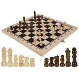 Out of the Blue Schachbrettspiel aus Holz