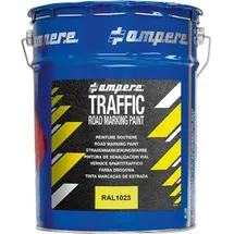 AMPERE TRAFFIC PAINT Straßenmarkierungsfarbe Traffic Paint 5kg gelb Road Marking Paint