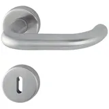 HOPPE Rosettengrt.Paris E138Z/42KV/42KVS VA F69 rd.OB DIN L/R D/D