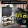 Proregal Werkbank GIANT BEAST mit Lochwand HxBxT 180x120x60cm | Fachlast 175kg | Schwarz