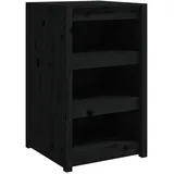 vidaXL Outdoor-Küchenschrank 55 x 55 x 92 cm Schwarz