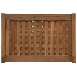vidaXL Badregal Natur 45 x 30 x 97 cm Massivholz Teak