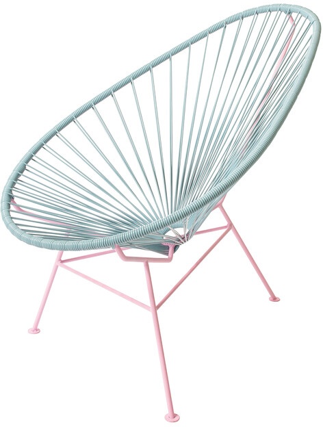 Stuhl Acapulco Chair Acapulco Design lila, 92x70x95 cm