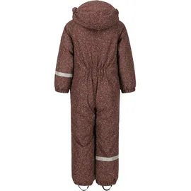 ZigZag Schneeanzug Tower braun|rot 104 cm - 4J