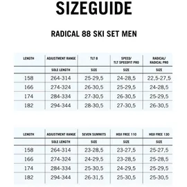 Dynafit Seven Summits+ Tourenski Set 25/26 (Größe 166cm, pink)