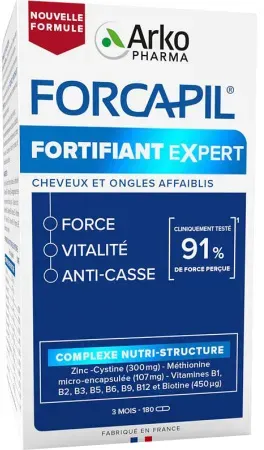 Forcapil Stärkend Expert 3 Monate Programm 180 Kapseln