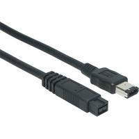 Exsys EX-K6862 Firewire-Kabel 3 m 9-p 6-p Schwarz