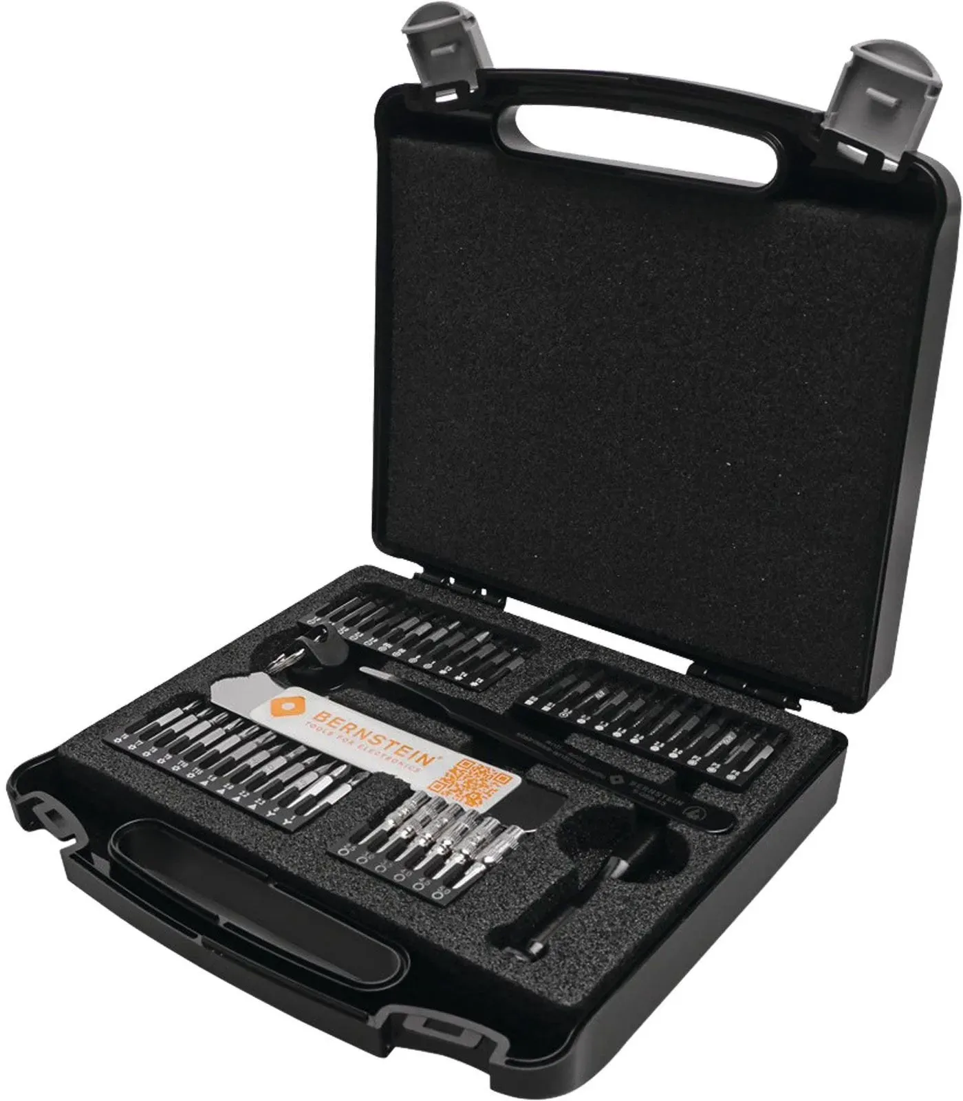 Bernstein Smartphone Reparaturset 47tlg. im Kunststoffkoffer - 4-910