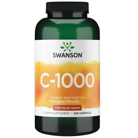 Swanson Vitamin C with Rose Hips 1000 mg  Kapseln 250 St.