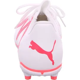 Puma Future Play FG/AG Herren Puma White-Fire Orchid 45