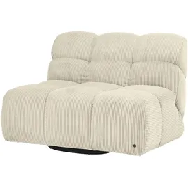 Woood Drehsessel Oscar Chenille 78 x 64 x 79 cm Beige drehbar