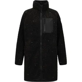 DERBE Kuschelby Long Fleecejacke Schwarz 36