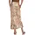Monari Maxirock Damen Paisleymuster Braun 38