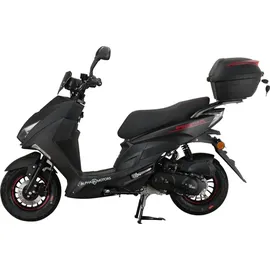 Alpha Motors Speedstar FI 50 ccm 3,0 PS 45 km/h mattschwarz inkl. Topcase