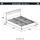 Home Deluxe Astro LED 140 x 200 cm schwarz