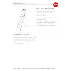 HAILO Sicherheitsleiter L60 StandardLine 8160-507