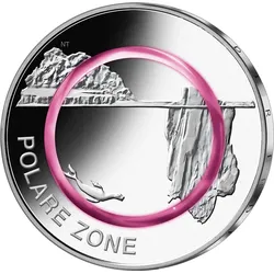 Die offiziellen deutschen 5-Euro-Polymer-Münzen 2016-2021 komplett in Polierte Platte