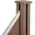 [neu.holz] WPC Gartenzaun Segovia 90 x 180 cm Braun