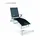 Merxx Deckchair, schwarz
