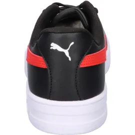 Puma Court Classic Clean Puma Black/For All Time Red/Puma White 45