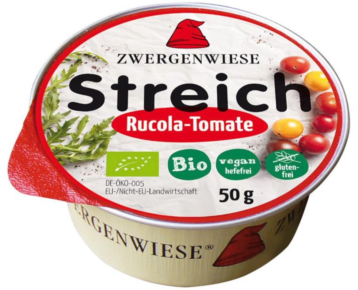 Zwergenwiese Streich Rucola-Tomate glutenfrei 50 g