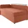 MAINTAL Polsterliege Diana 93 x 200 cm orange