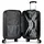 BENCH Voyage Koffer-Set 3-tlg. schwarz
