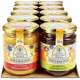 Bienenwirtschaft Meissen Imkerhonig 500 g, verschiedene Sorten, 10er Pack