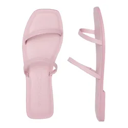 Ledersandalen - Roseate Spoonbill - Vero Moda
