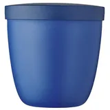 Mepal Ellipse Snackpot 500 ml, Ø 10,7 cm - Dunkelblau, Kunststoff, 10.7x10.8x10.7 Küchenzubehör, Vorratsbehälter, Brotdosen