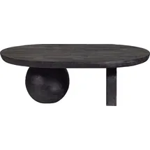 Woood Steppe Schwarz Mangoholz 110 x 38 cm