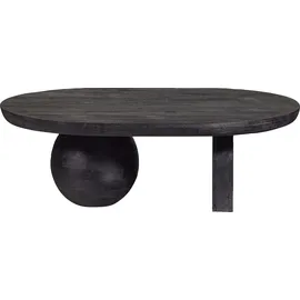 Woood Steppe Schwarz Mangoholz 110 x 38 cm