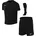 Trikot Set Schwarz XS