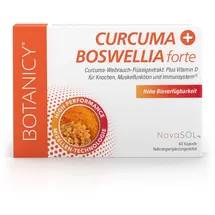 Botanicy Curcuma+Boswellia forte Kapseln 60 St.