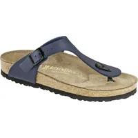 Birkenstock Zehenstegsandale Gizeh Blau Gr.37 schmale Weite