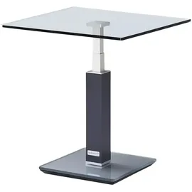 Wohnwert Beistelltisch Quatro Plus ¦ grau ¦ Maße (cm): B: 60 H: 46