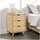 Idimex Nachtschrank Jalisco 46 x 62 x 39 cm Braun