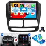 ESSGOO DAB+ Für Fiat Doblo MK2/Opel Combo D 9" Android 15 Autoradio GPS Navi Autoradio (Digitalradio (DAB), 4+64GB(optional), RDS, AM, FM, Carplay Android Auto Bluetooth EQ USB GPS Navi WIFI Touchscreen) schwarz