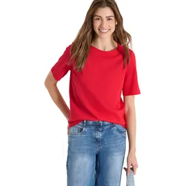 Cecil T-Shirt Slubyarn Rot XL