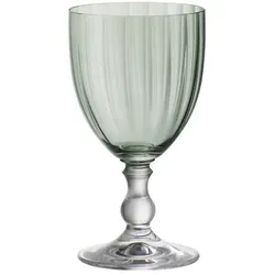 6er Set BOHEMIA Cristal Weinglas Georgia 240 ml Kristall, Kristalloptik Grün